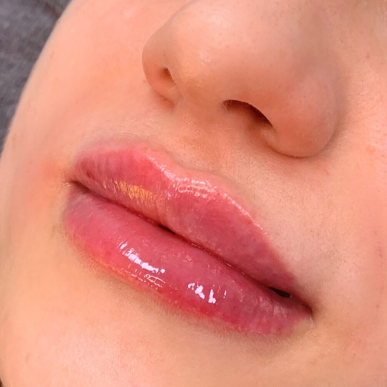 natürliche Lippen